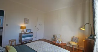 Chambre d'hôtes "Au fil du temps" à châlus - chambre vintage_21