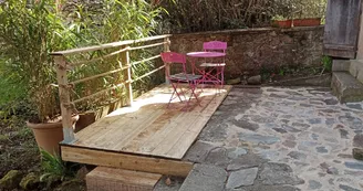 terrasse à l'avant terrasse à l'avant